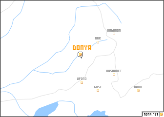 map of Donya
