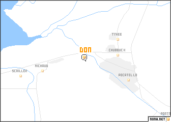 map of Don