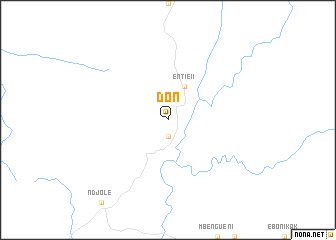 map of Don