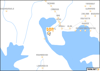 map of Don