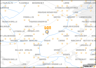 map of Don