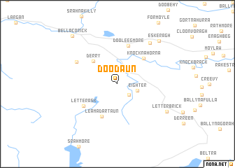 map of Doodaun