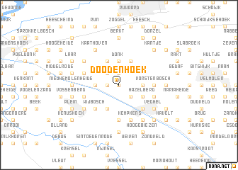 map of Doodenhoek