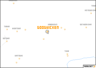 map of Doodwicken