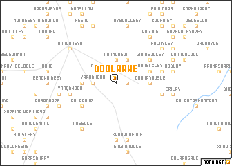 map of Doolaawe