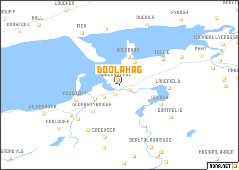 map of Doolahag