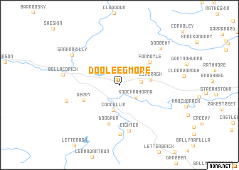 map of Dooleeg More