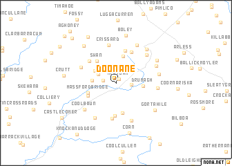 map of Doonane