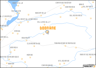 map of Doonane