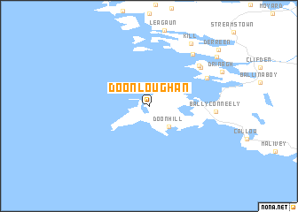map of Doonloughan