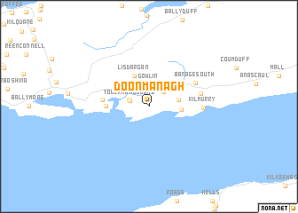 map of Doonmanagh