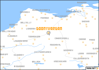 map of Doonyvardan