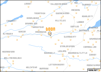 Doon (Ireland) map - nona.net