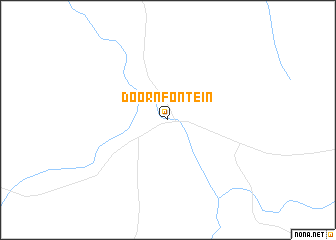 map of Doornfontein