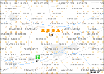 map of Doornhoek