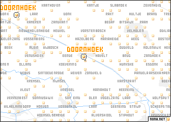 map of Doornhoek