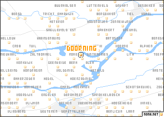 map of Doorning