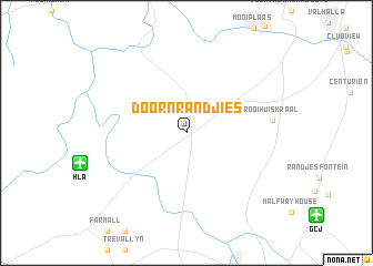 map of Doornrandjies