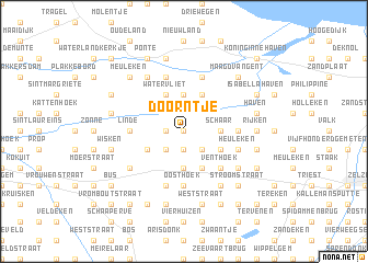 map of Doorntje