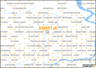map of Doorntje
