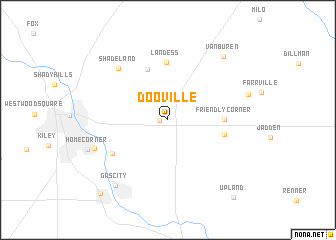 map of Dooville