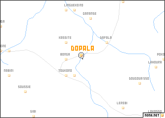 map of Dopala