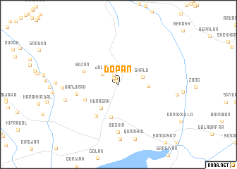 map of Dopan