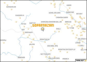 map of Doparnaz̧arī