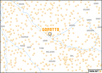 map of Dopatta