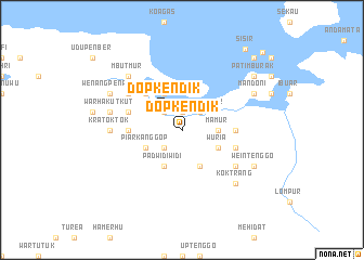 map of Dopkendik