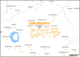 map of Doplang Satu