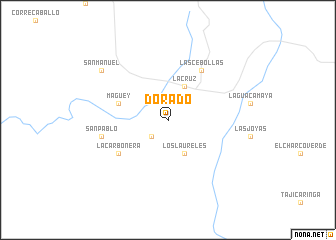 map of Dorado