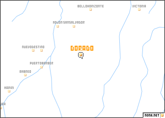 map of Dorado