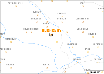 map of Doraksay