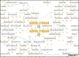 map of Doraliyadda