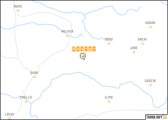 map of Dorana