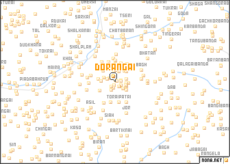 map of Dorangai