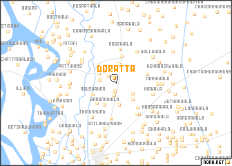 map of Doratta