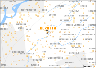 map of Doratta