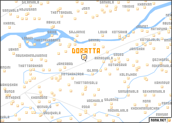 map of Doratta