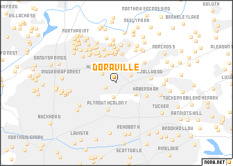 map of Doraville