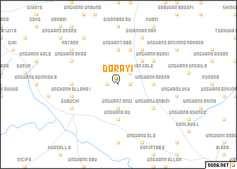 map of Dorayi