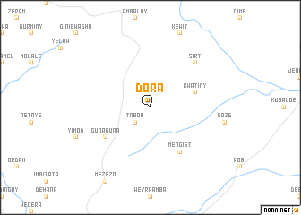 map of Dora