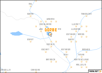 map of Dorbé