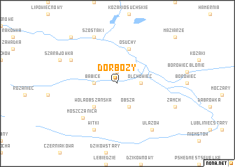 map of Dorbozy