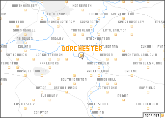 map of Dorchester