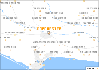 map of Dorchester