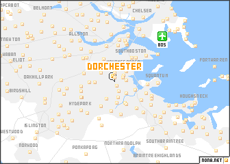 map of Dorchester