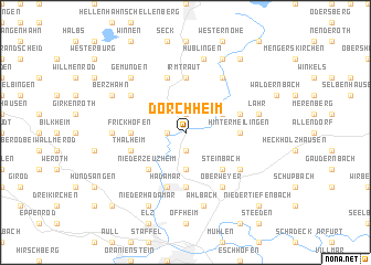 map of Dorchheim
