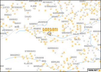 map of Ðordani